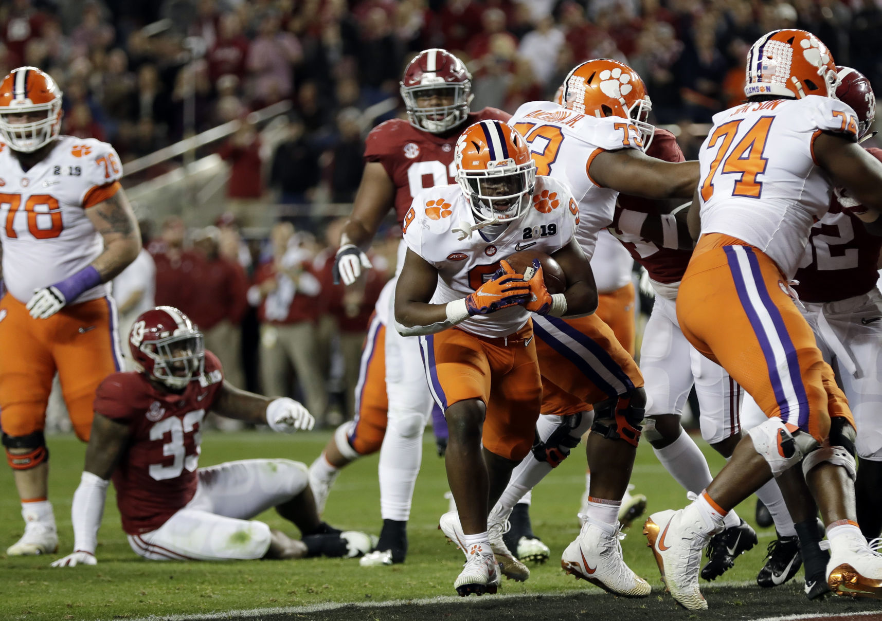 CFP National Championship Clemson Alabama Football